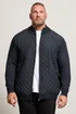 BadRhino Navy Blue Diamond Quilted Jacket - XL Image 1