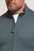 BadRhino Zip Through Textured Fleece Jacket - 5-6XL Image 5