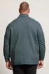 BadRhino Zip Through Textured Fleece Jacket - 5-6XL Image 3