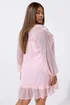 Yours Limited Pink Dobby Smock Dress - 18 Image 3