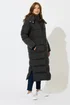 M&Co Black Padded Maxi Coat - 12 Image 3