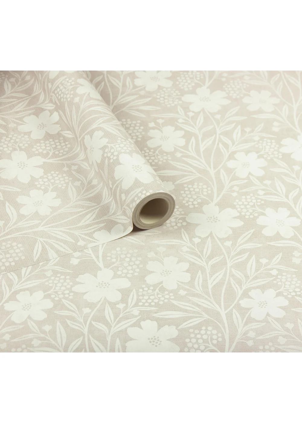 Arthouse Berry Floral Neutral Wallpaper - One Size Image 2