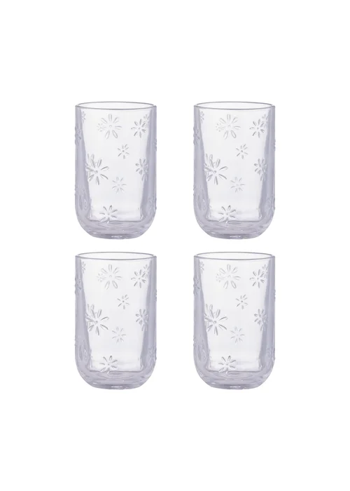 Ravenhead Daisy Glasses 45cl Set of 4 - One Size Image 1
