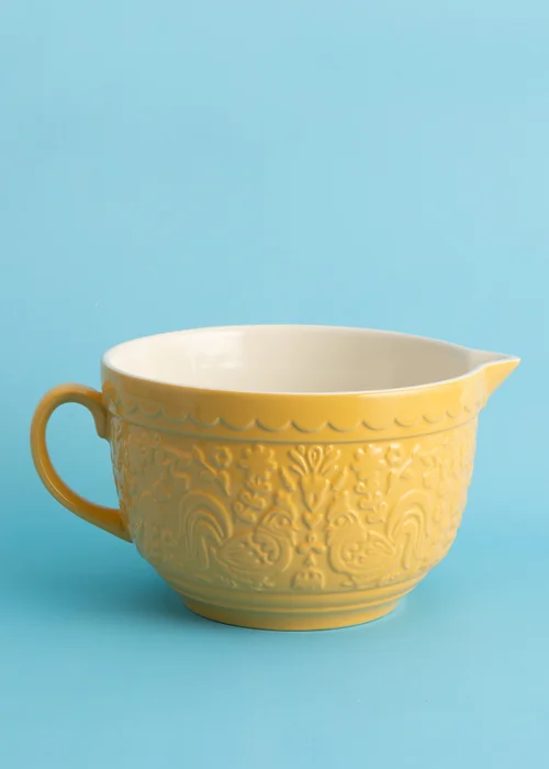 Mason Cash Yellow Home to Roost Batter Bowl - One Size Image 3