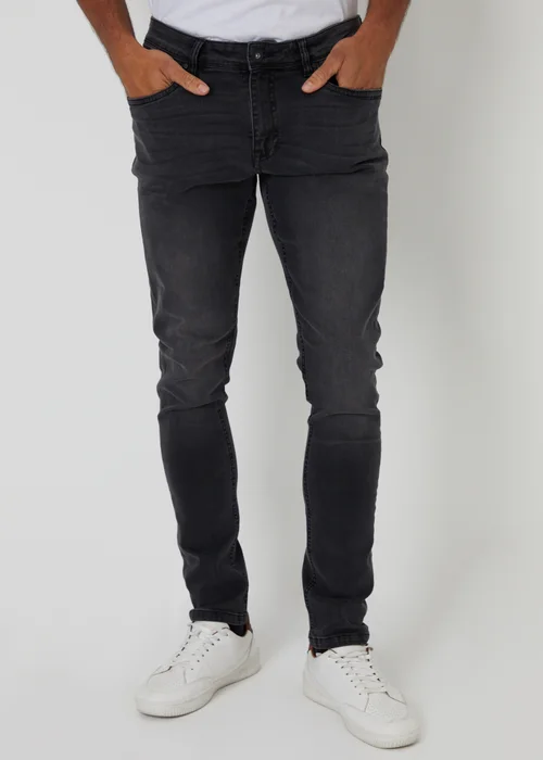 Threadbare Grey Skinny Fit Jeans With Stretch - 32/L32 Image 1