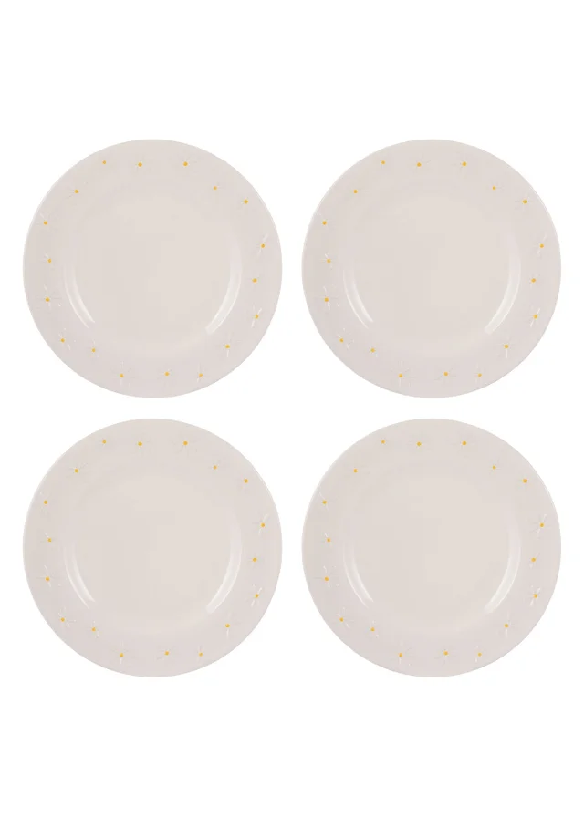 Price & Kensington Daisy Set of 4 Dinner Plates 27cm