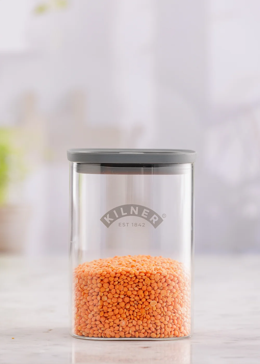 Kilner Fresh Storage Set of 3 Jars 1L - One Size Image 2