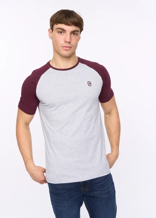 Crosshatch Grey Remison T-Shirt - Large Image 1