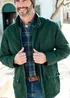 Cotton Traders Highland Green Bakewell Fleece Lined Waterproof Jacket - XL Image 4