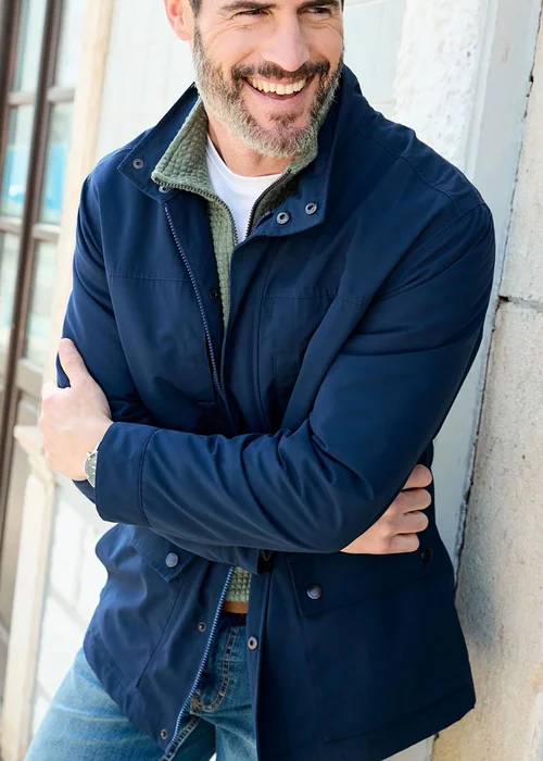 Cotton Traders Twilight Bakewell Fleece Lined Waterproof Jacket - M Image 2