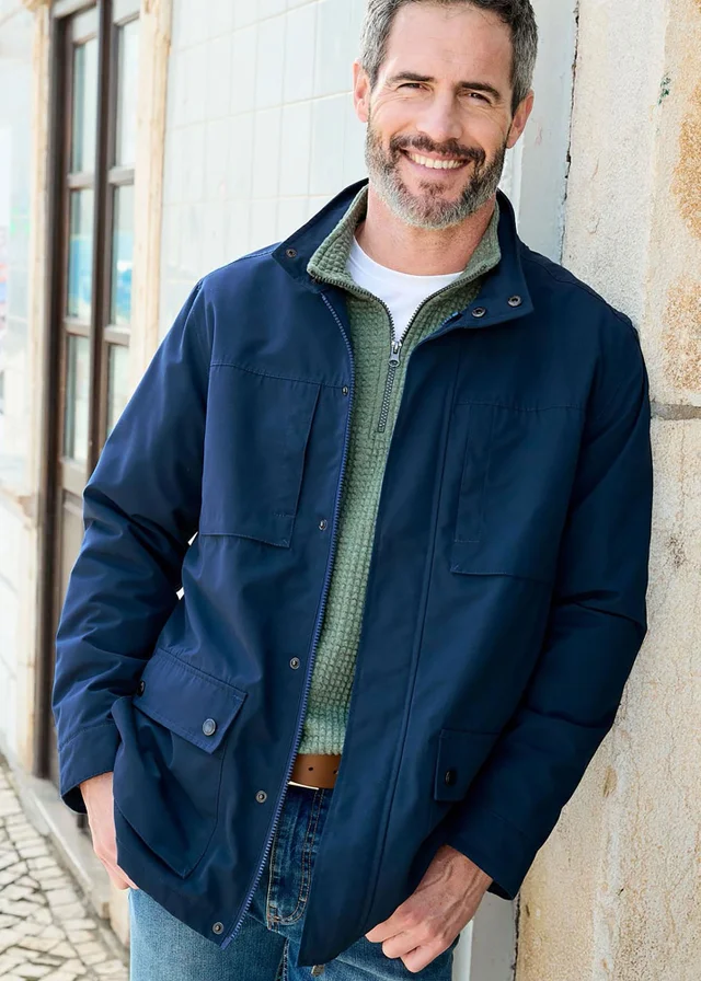 Cotton Traders Twilight Bakewell Fleece Lined Waterproof Jacket