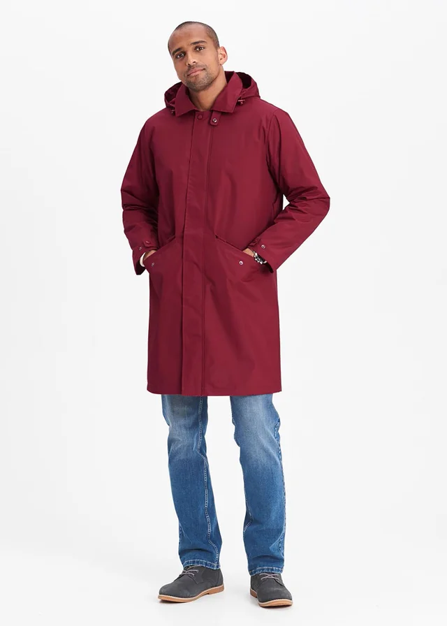 Cotton Traders Dark Crimson Lakeside Coat