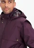 Cotton Traders Blackberry Windermere Waterproof Coat 40" - 4XL Image 3