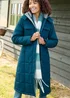 Cotton Traders Jade Long Padded Hooded Coat - 26 Image 3