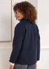 Cotton Traders Navy Fleece Jacket - 18 Image 2