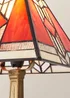 ValueLights Tiffany Aztec Stained Glass Table Lamp - One Size Image 4
