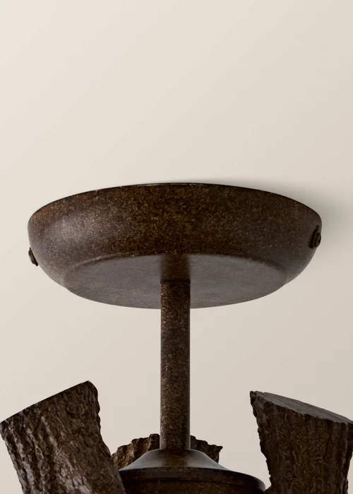 ValueLights Caribou Rustic Antler 3 Way Ceiling Light - One Size Image 5