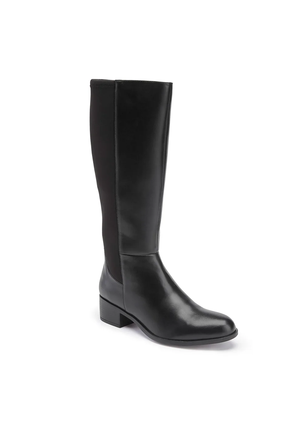 Cotton Traders Black Riding Boots - Size 6 Image 2