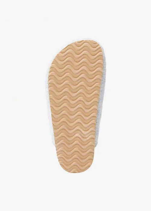 Cotton Traders Grey Clog Slippers - Size 3-4 Image 4