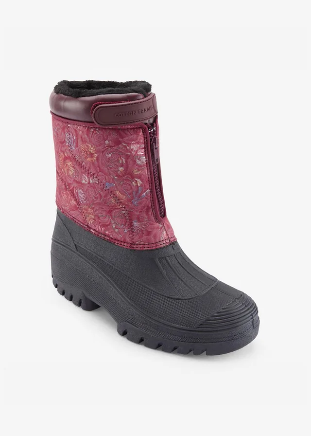 Cotton Traders Lavender Waterproof Highland Boots