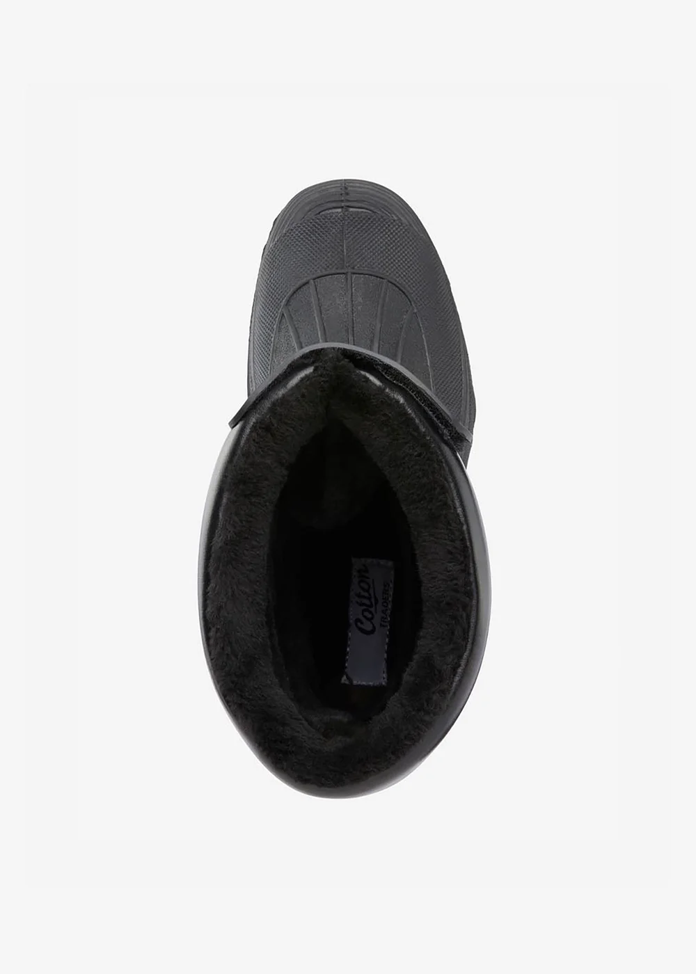 Cotton Traders Black Waterproof Highland Boots - Size 7 Image 2