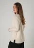 French Connection Beige Cosy Soft Touch High Neck Seam Jumper - Extra small Image 2