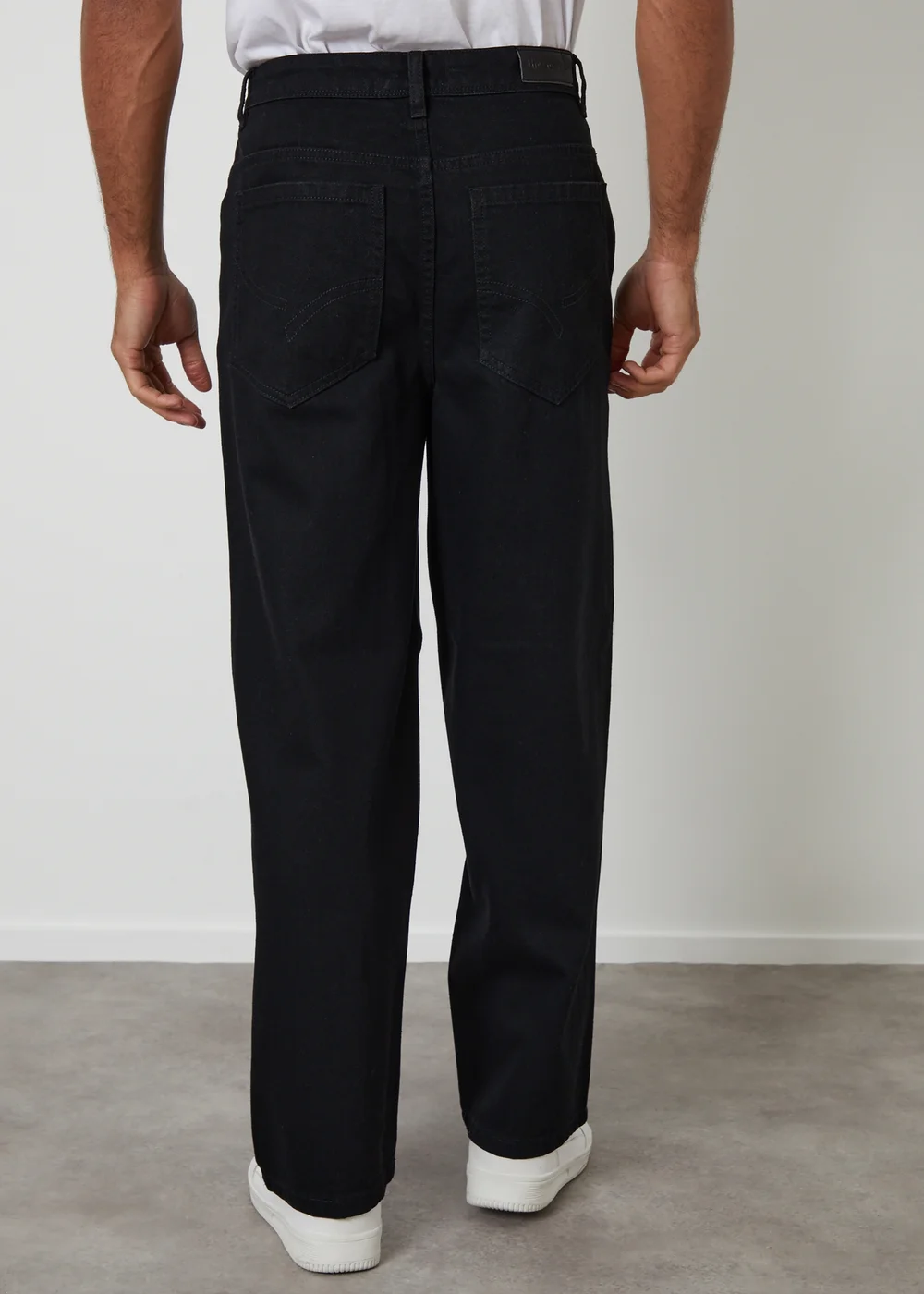 Threadbare Black Baggy Fit Jeans - 32/L32 Image 2