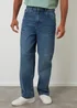 Threadbare Blue Baggy Fit Jeans - 32/L32 Image 1
