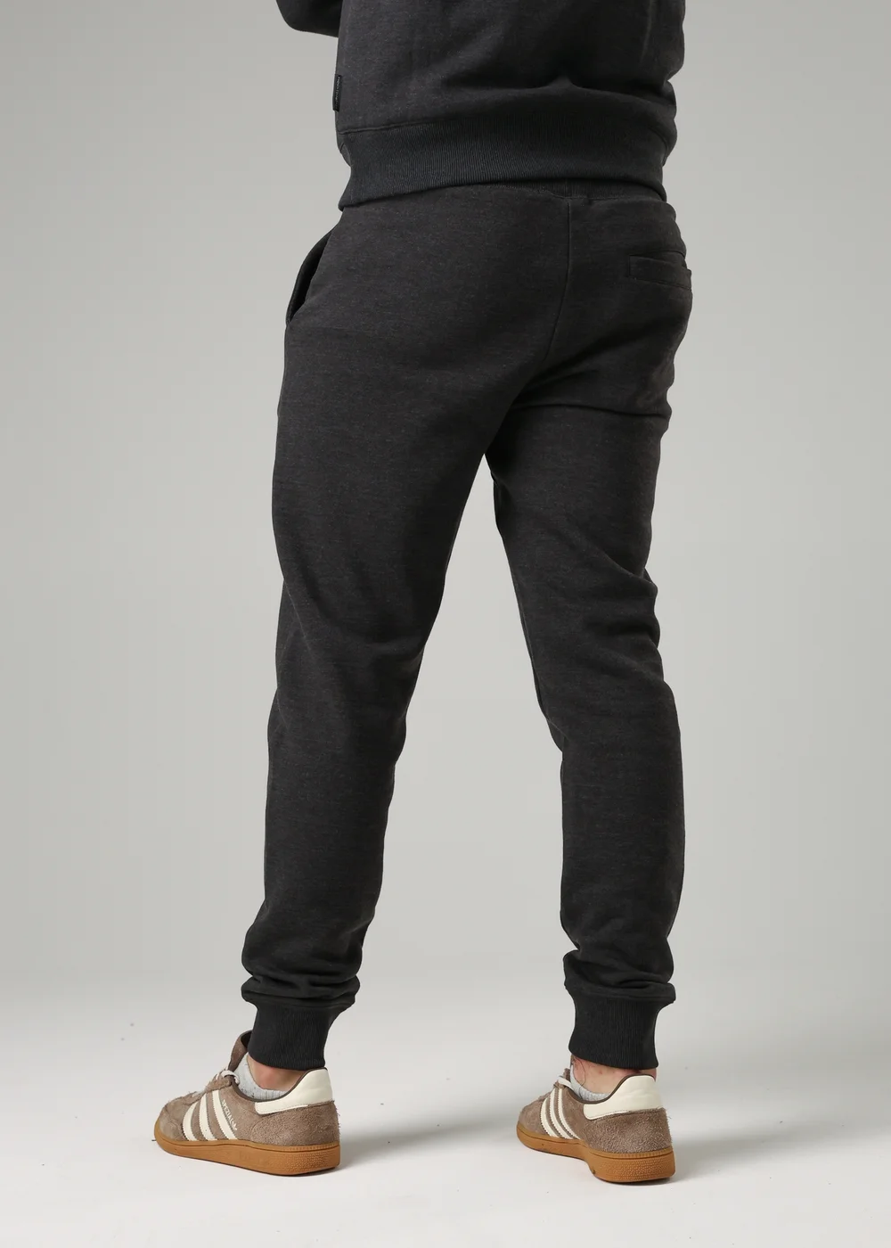 French Connection Charcoal Cotton Blend Joggers - XL Image 2