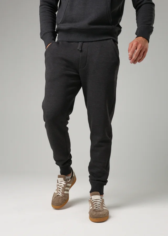 French Connection Charcoal Cotton Blend Joggers
