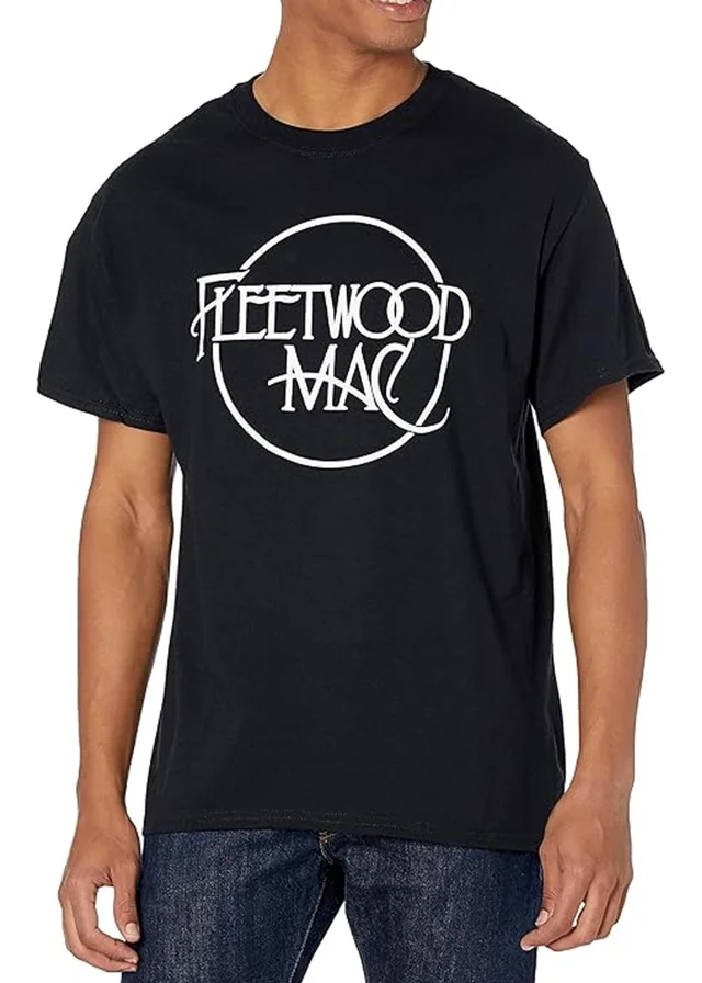 Fleetwood Mac Black Logo T-Shirt