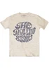 The Rolling Stones Sand 70s Vintage Logo T-Shirt - Large Image 1