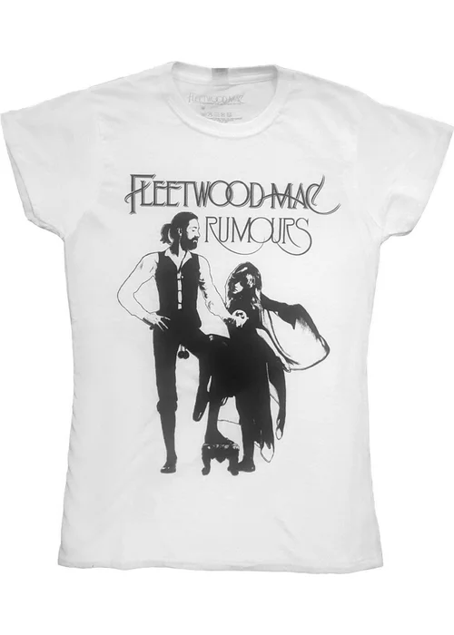 Fleetwood Mac White Rumours T-Shirt - Large Image 3