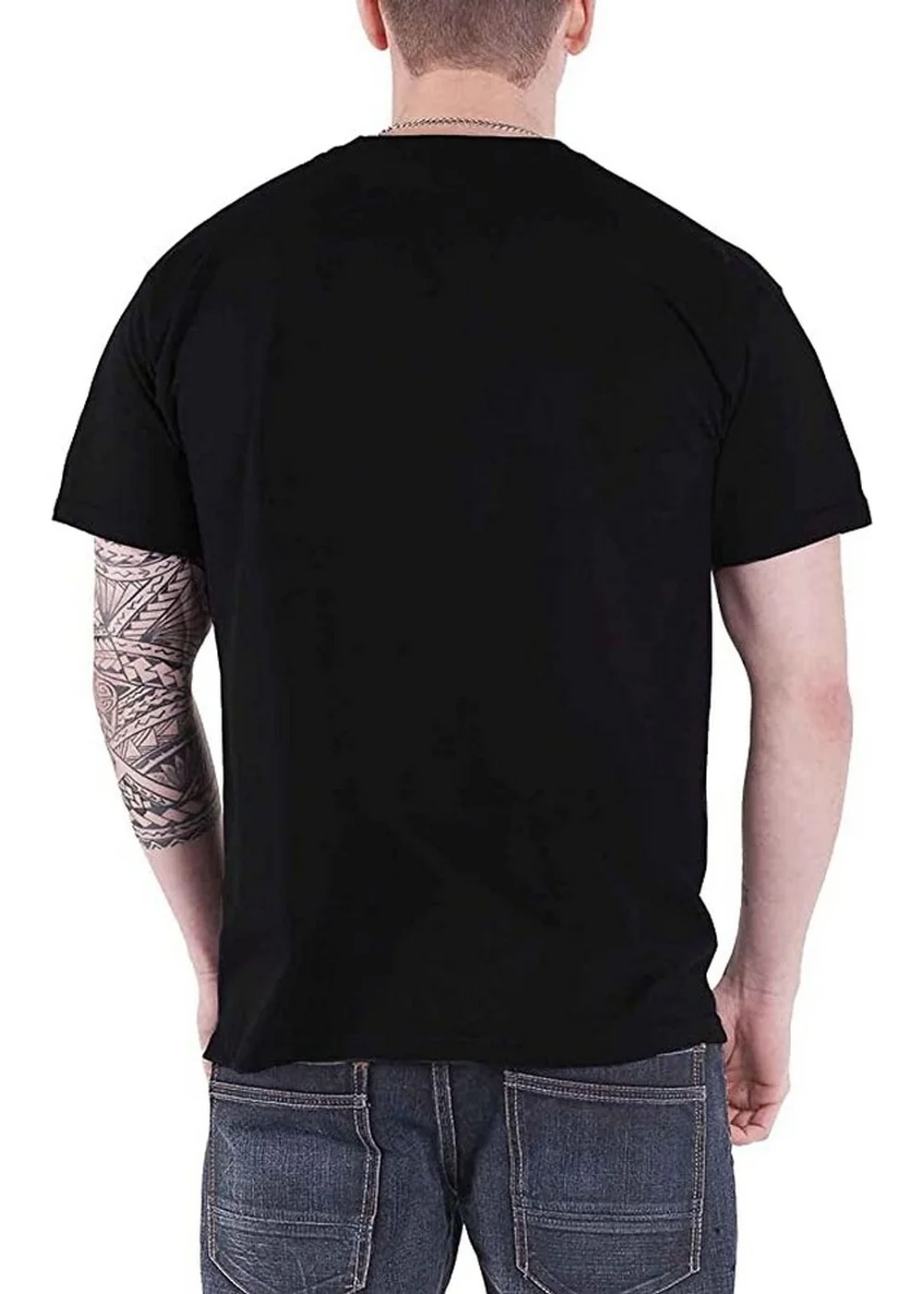 The Beatles Black Apple Logo T-Shirt - Small Image 2