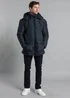 French Connection Navy Hooded Padded Parka Longline Jacket - XL Image 3