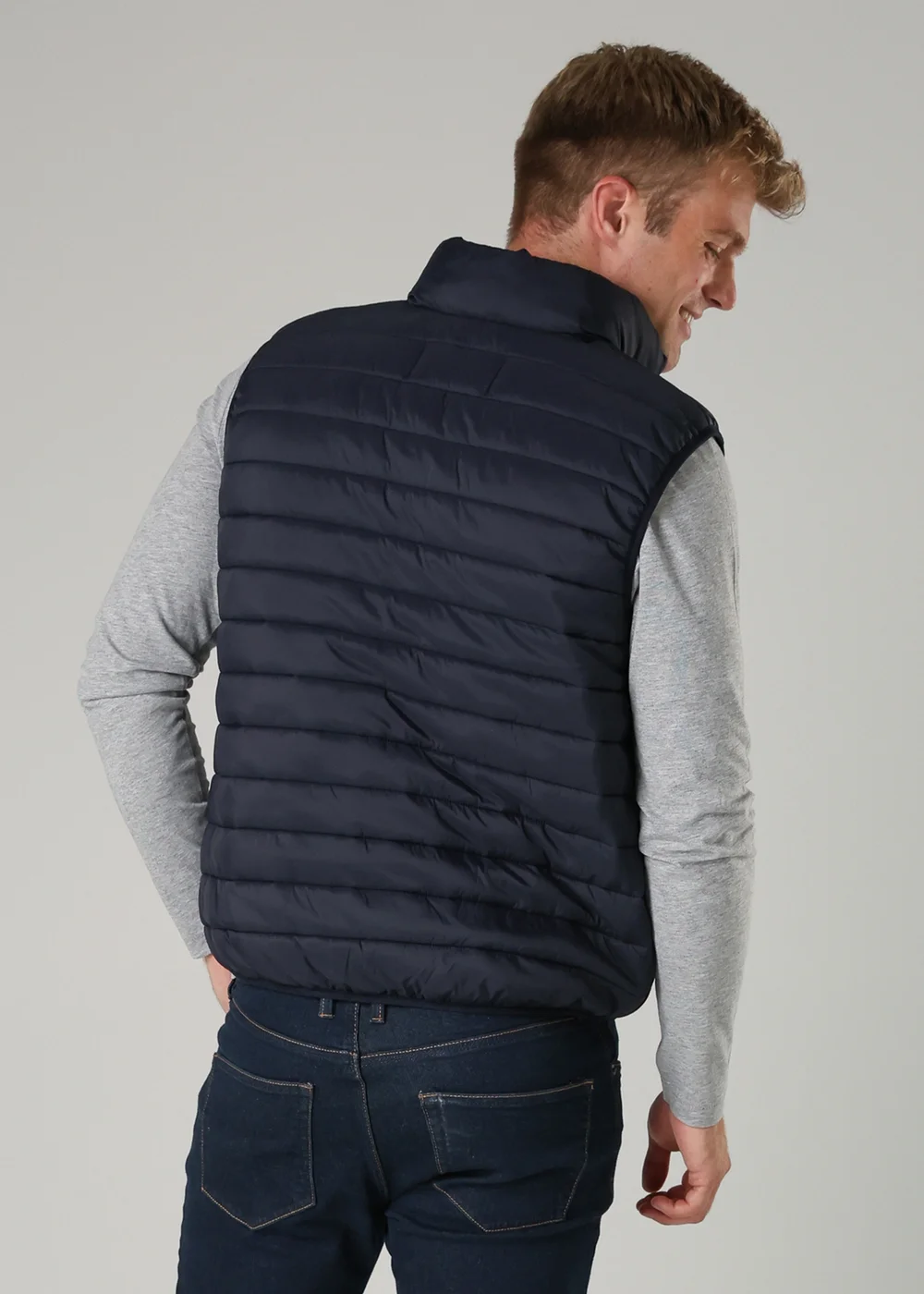 French Connection Navy Superlight Puffer Gilet - 2XL Image 2