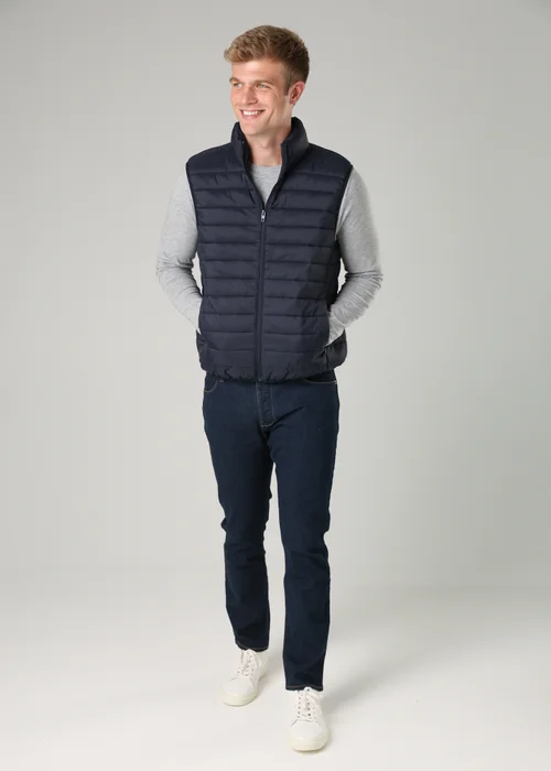 French Connection Navy Superlight Puffer Gilet - 2XL Image 3