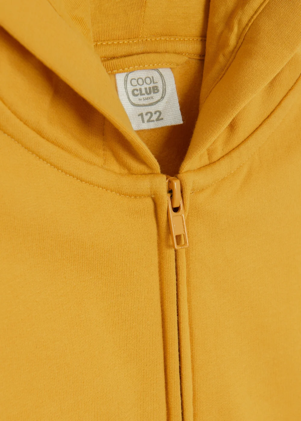 Cool Club Yellow Zip-Up Front Hoodie (2-8 yrs) - 7 Yrs Image 3