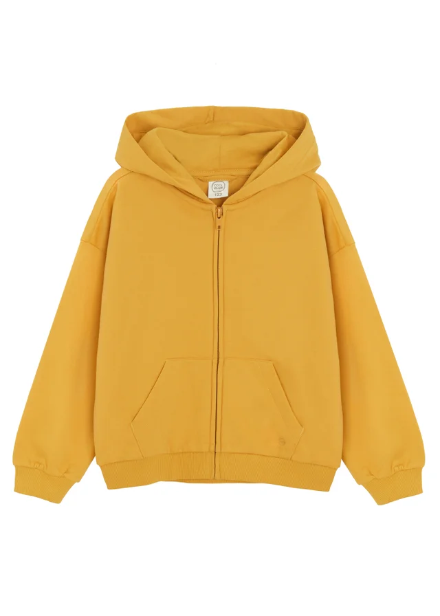 Cool Club Yellow Zip-Up Front Hoodie (2-8 yrs)
