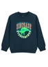 Cool Club Navy Stegosaurus Printed Sweatshirt (3-8 yrs) - 4 Yrs Image 1