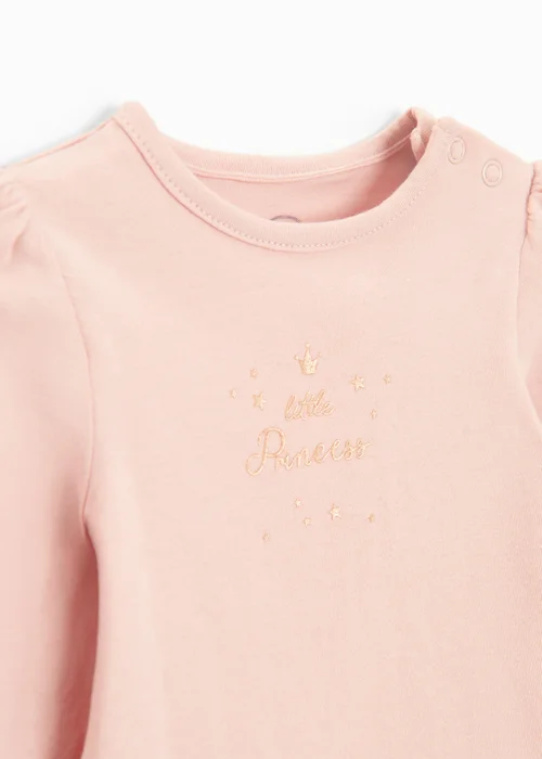 Cool Club Grey 2-Piece Bodysuit & Tutu Legging Outfit Set (1-18 mnths) - 1 - 2 months Image 3