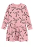 Cool Club Pink Printed Long Sleeve Dress (3-8yrs) - 5 Yrs Image 1