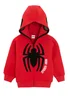 Cool Club Red Spider-Man Full Zip-Up Front Printed Hoodie (2-8 yrs) - 4 Yrs Image 2