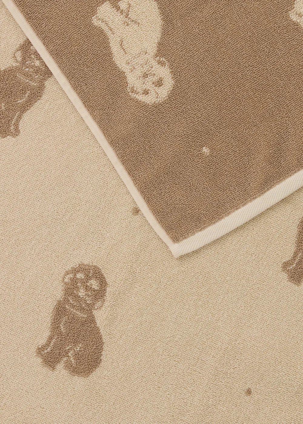 Natural Cockapoo Jacquard Hand Towel - Hand Towel Image 2