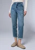 Dark Wash Riley Boyfriend Jeans - Size 8 Image 3