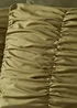 Green Ruched Duvet Set - Double Image 2