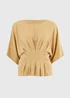 Et Vous Buttermilk Pleated Front Top - Size 8 Image 1