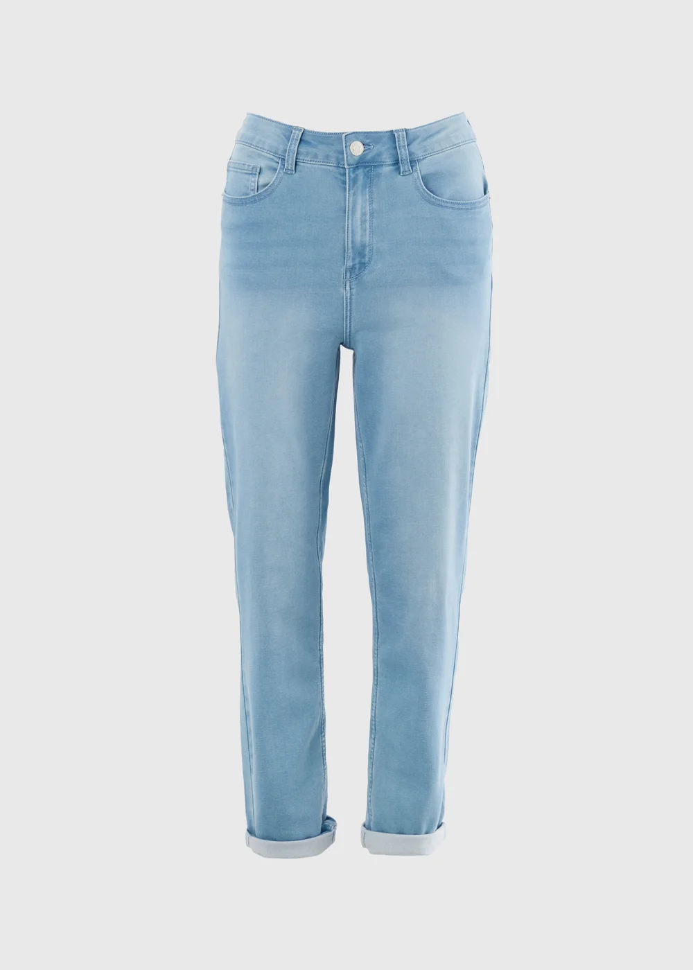 Jolie Light Wash Comfort Slim Fit Jeans - Size 8 Image 4