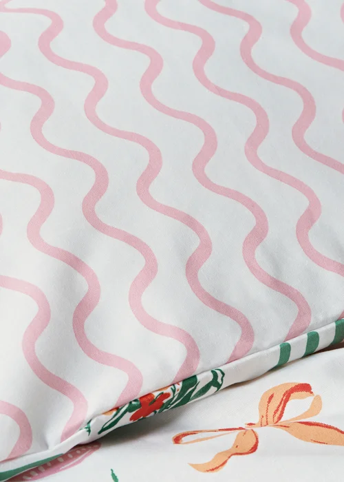 Multicolour Sorrento Tile Duvet Set - Double Image 3