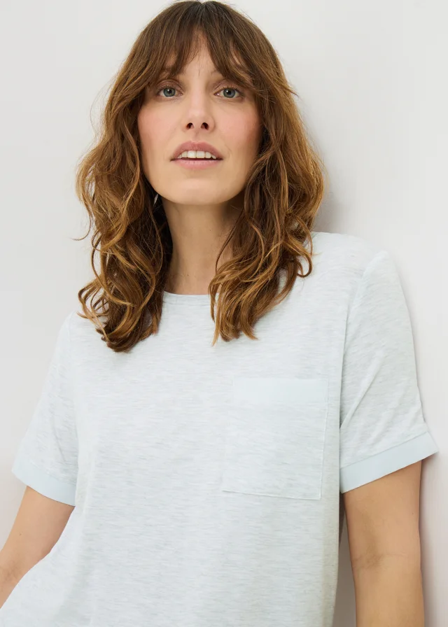 Grey Slouch Pyjama Top